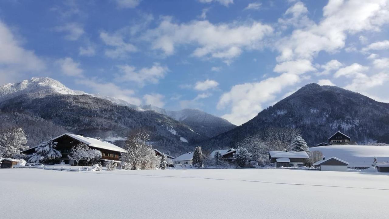 Chiemgauferienwohnungen - Wanderlust Und Alpenrose Unterwössen Zewnętrze zdjęcie